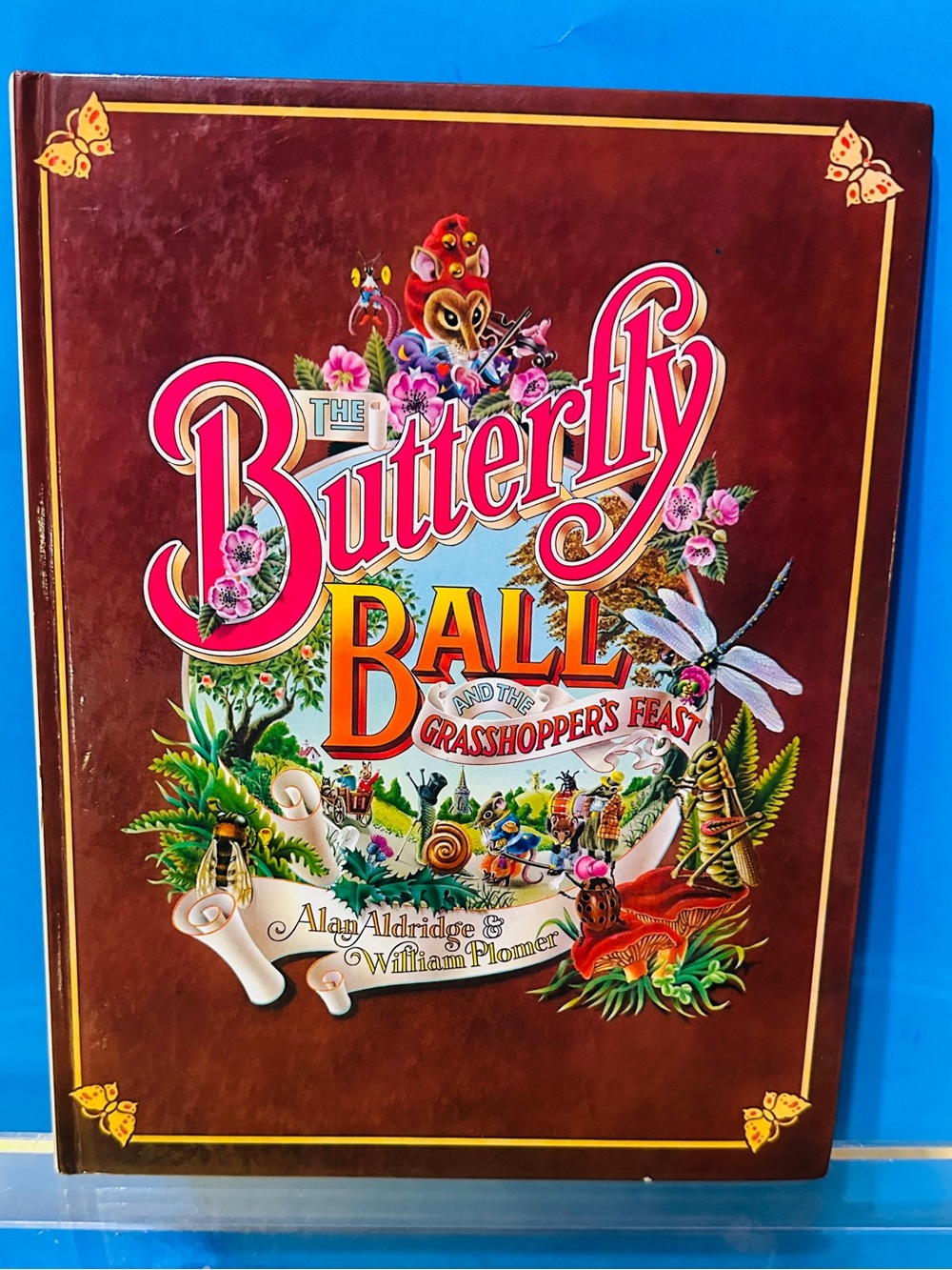 The Butterfly Ball And The Grasshopper’s Feast Hardcover Book 1975 Fantastic Art